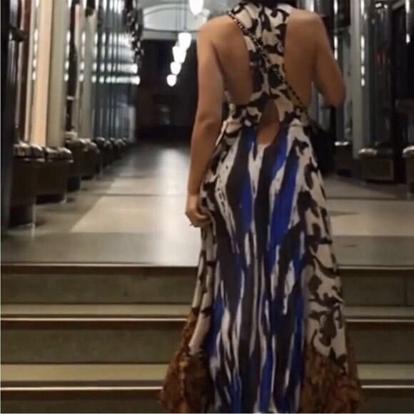 Zara Printed Dress Limited Edition Size Large - Picture 10 of 13